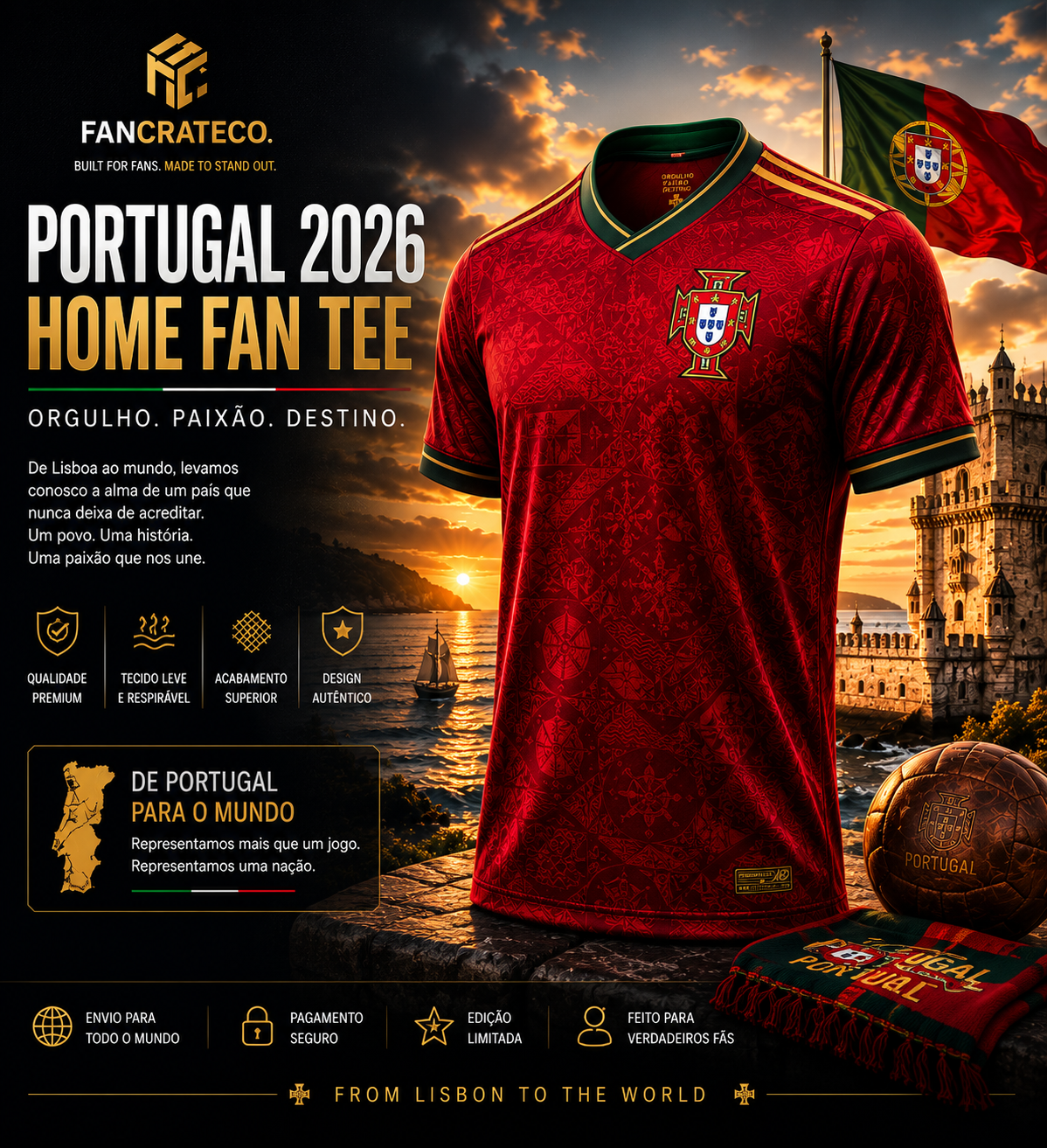 Portugal Fan Tee