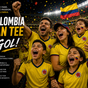 COLOMBIAN FAN TEE